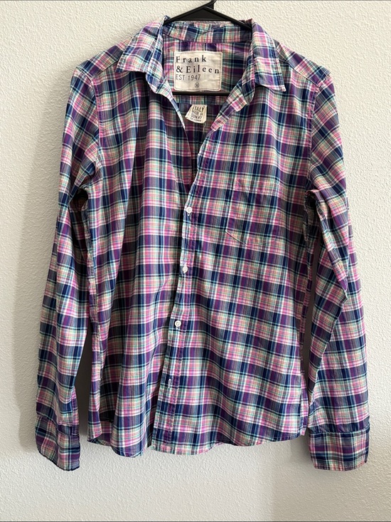 Frank & Eileen Tops - Frank & Eileen Barry Plaid Preppy Button-Down Shirt Women’s Medium